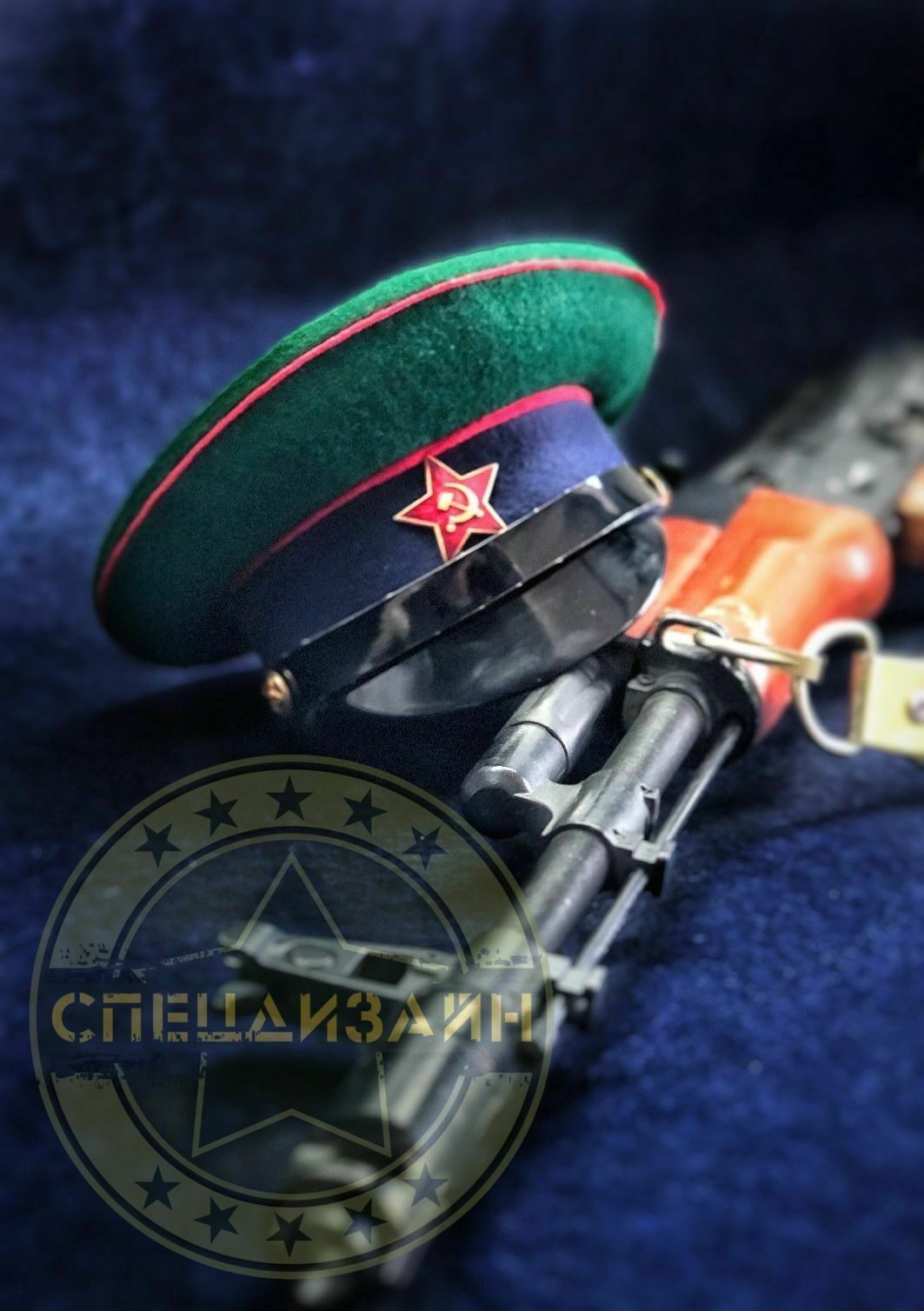 Сувенирная пограничная фуражка с кокардой СССР
